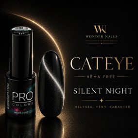 Excellent PRO Cat Eye Silent Night 117 7 g – termékfotó fekete színmintával