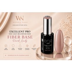  Excellent PRO One Coat Multifunction Fiber Base Dark Lady 11g – Rugalmas Alapzselé