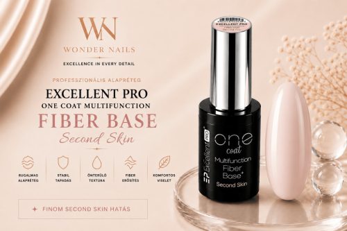 Excellent PRO One Coat Multifunction Fiber Base Second Skin 11g – Rugalmas Alapzselé