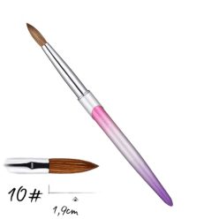 Prémium Kolinsky Porcelán Ecset "Acryl" #10P