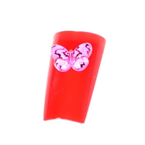 Pillangó 3D-s Dísz 9. Pink