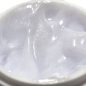 Excellent PRO Gelatix 2.0 Luna Bianca fehér zselé rózsaszín-arany csillámszemcsékkel közeli képen