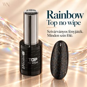   Excellent PRO Top No Wipe Rainbow 11 g – szivárványos fedőzselé