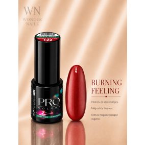 Excellent PRO Pro Colors 122 Burning Feeling géllakk – üveg és színminta