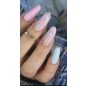 Excellent PRO Pro Colors 818 Blush Pink géllakk – rózsaszín és világoskék manikűr