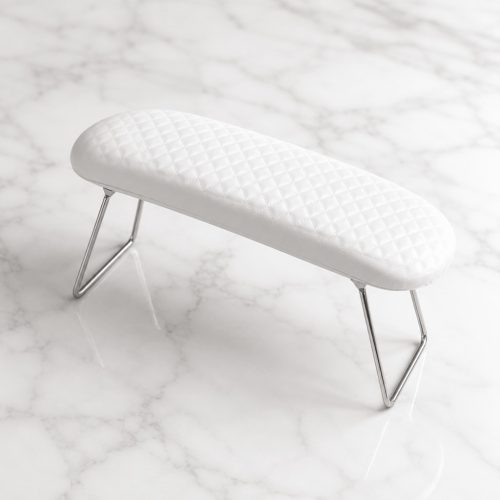 Premium Nail Armrest White – Professzionális Körmös Kéztámasz