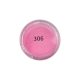 306 Rózsaszínből Átlátszó Thermo Porcelánpor