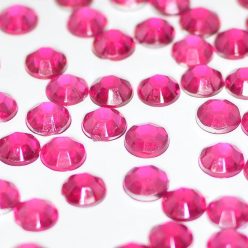 Magenta Strasszkő 10db