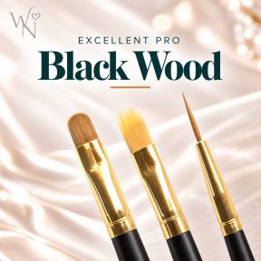 Excellent PRO Black Wood Ecsetek