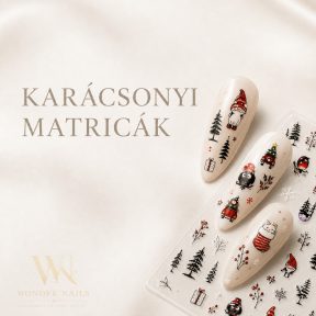 Karácsonyi Körömmatricák